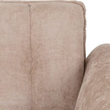 Amalfi 1 Seater Sofa - Champagne Fabric