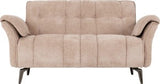 Amalfi 2-Seater Sofa - Champagne Fabric