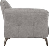 Amalfi 2 Seater Sofa - Grey Fabric