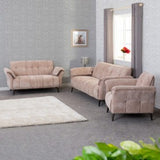 Amalfi 1 Seater Sofa - Champagne Fabric