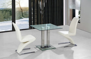 Ankara Small Dining Table Chrome