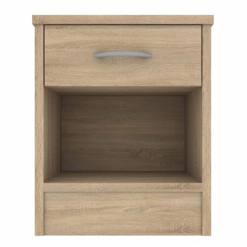 Bardalona Bedside Table - Oak Effect