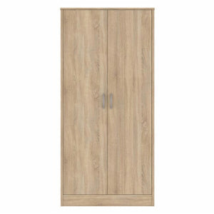 Bardalona 2-Door Wardrobe - Oak Effect