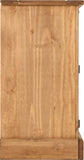 Corona 1-Door 4-Drawer Sideboard - Distressed Waxed Pine