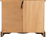 Corona 2-Door 2-Drawer Sideboard - Distressed Waxed Pine