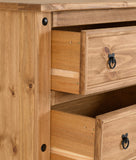 Corona 3-Drawer Chest - Distressed Waxed Pine