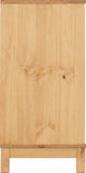 Corona Rattan 2 Door 2 Drawer Sideboard - Distressed Wax Pine/Rattan Effect