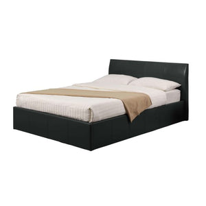 Fusion Storage PU Double Bed - Black, Brown, or White