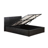 Fusion Storage PU Double Bed - Black, Brown, or White