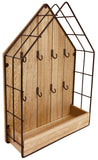 Wood & Wire House Key Storage Unit