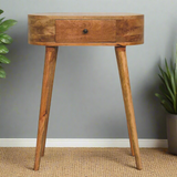 Mini Oak-ish Albion Console Table – Compact and Stylish