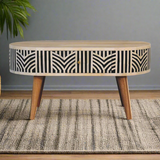 Edessa Bone Inlay Coffee Table