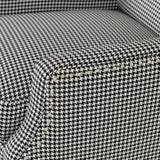 Kensington Recliner Chair - Dogtooth Fabric