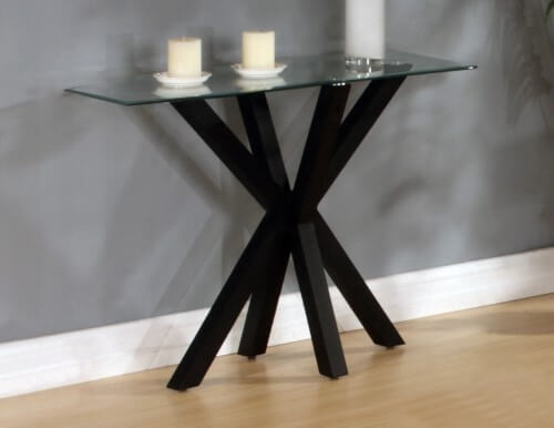 Gloss Console Table Black