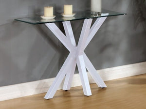 Gloss Console Table White