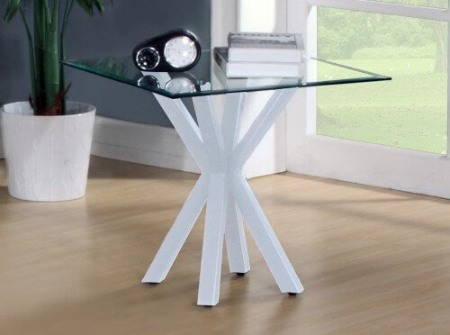Gloss Lamp Table White