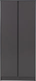 Malvern 2-Door Wardrobe - Grey