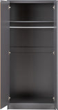 Malvern 2-Door Wardrobe - Grey