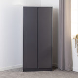 Malvern 2-Door Wardrobe - Grey