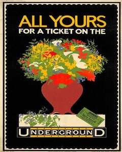 Vintage Metal Sign - Retro Advertising - London Underground