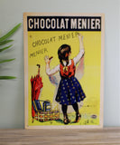 Vintage Metal Sign - Retro Advertising - Chocolate Menier