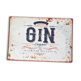 Vintage Metal Sign - Retro Advertising London Dry Gin