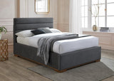 Mayfair Ottoman Dark Grey Fabric Double Bed Frame