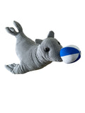 Seal With Blue & White Ball Door Stop