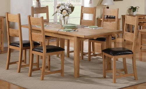 Stirling Extending Dining Table and 6 Chairs