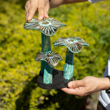Small Golden Mushroom Art - 20cm - Greenwash