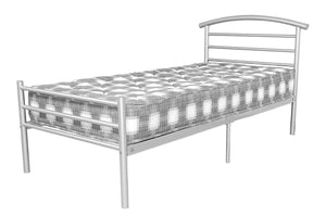 Brenington 4 Foot Bed Silver