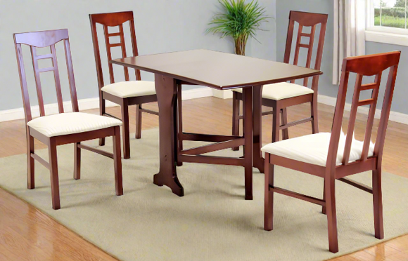 Liverpool Butterfly Dining Set Mahogany