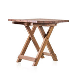 Square Folding Coffee Table (50cm) - Recycled Wood from Bali