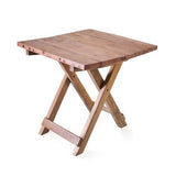 Square Folding Coffee Table (50cm) - Recycled Wood from Bali