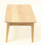 Side View of Shoreditch Coffee Table, showcasing its clean lines and elegant profile