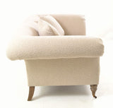 Elegant Chenille Fabric Upholstery - Camille Small Sofa