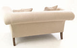 Camille Small Sofa Back View - Exquisite Design Detail