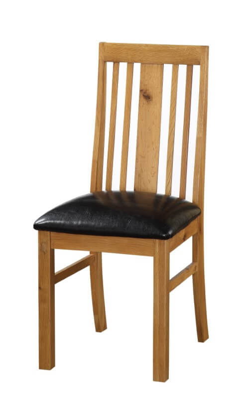 Acorn Solid Oak Dining Chairs - Set of 2