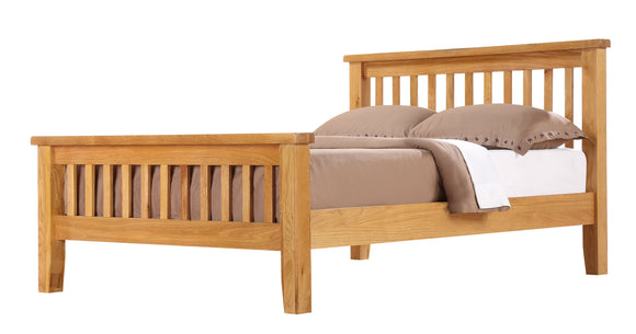 Acorn Solid Oak Double Bed Frame