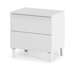 2 Drawer Chest White