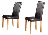 Set of 2 Ashdale Dining Chair Black or Brown