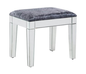 Mirrored Dressing Table Stool