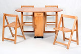 Butterfly Folding Table with chairs