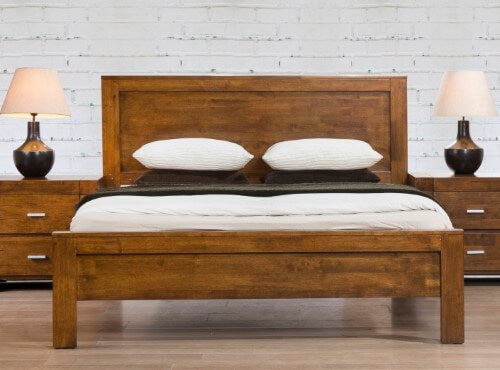 Rustic Double Bed Frame