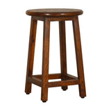Chestnut Folding Breakfast Table With 2 Stools