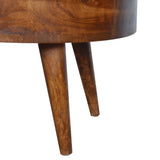 Chestnut Rounded Table