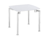 White High Gloss Accent Table