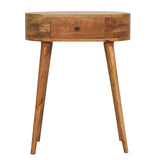 Mini Oak-ish Albion Console Table – Compact and Stylish