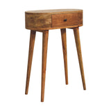 Mini Oak-ish Albion Console Table – Compact and Stylish