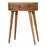 Mini Oak-ish Albion Console Table – Compact and Stylish